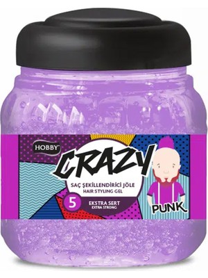 Hobby Crazy 150 ml Saç Şekillendirici Jöle Extra Sert