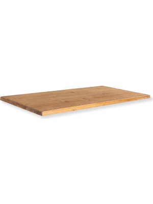 Flora Wood 160X80 Ahşap Kütük Masa Üst Tablası Ladin Ağacı Tabla