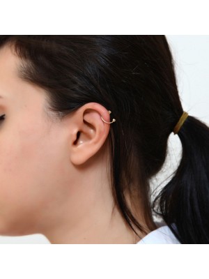 Barika Jewelry Halka Toplu Altın Helix Piercing