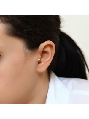 Barika Jewelry Viona Altın Piercing