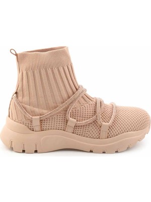 Bambi Nude Triko Kadın Sneaker K02813500182