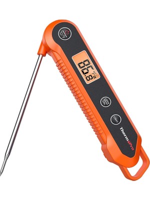 ThermoPro TP03H Su Geçirmez Katlanabilir Hızlı Sonuç Gıda Pişirme Termometresi