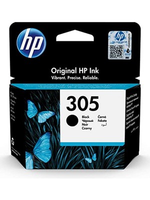 Hp 305 Siyah Orijinal Mürekkep Kartuşu,  3YM61AE