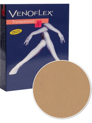 Thuasne 5735 L Thuasne Venoflex Kasığa Kadar Burnu Açık (Slkonlu)
