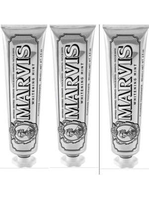 Marvis Whitening Mint 85GR 3 Lü Diş Macunu