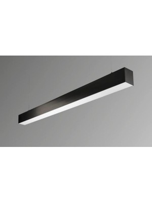 Ledrica 100 Cm Lineer Armatür Aydınlatma Siyah Kasa