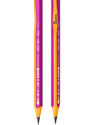 Bic Evolution 2'li Jumbo Kurşun Kalem  Pembe