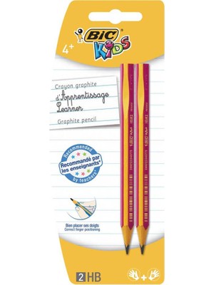 Bic Evolution 2'li Jumbo Kurşun Kalem  Pembe