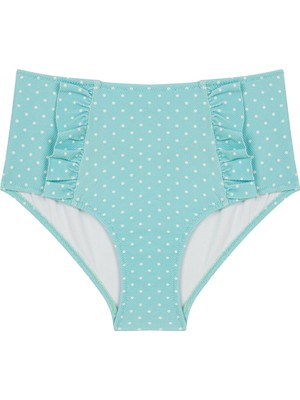 Penti Mint Yeşili Nora High Ruffle Bikini Altı