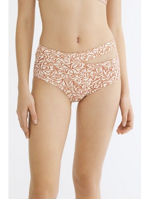 Penti Kum Rengi Unfamiliar High Cut Out Bikini Altı