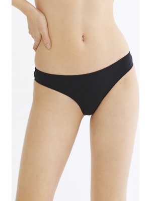 Penti Siyah Basic Cheeky Bikini Altı