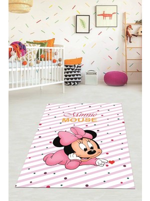 Viyana Home Dijital Baskılı Kaymaz Taban Yıkanabilir Modern Çocuk Odası Halısı VHÇ-SD-498