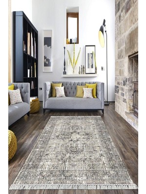 Viyana Home Dijital Baskılı Kaymaz Taban Yıkanabilir Klasik Salon Halısı Mutfak Halısı Yolluk Vh-Hk-38