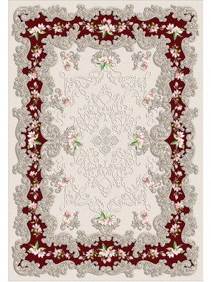 Viyana Home Dijital Baskılı Kaymaz Taban Yıkanabilir Klasik Salon Halısı Mutfak Halısı Yolluk VH-HK-113