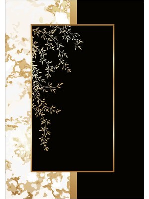 Viyana Home Dijital Baskılı Kaymaz Taban Yıkanabilir Modern Salon Halısı Mutfak Halısı Yolluk VH-HS-273