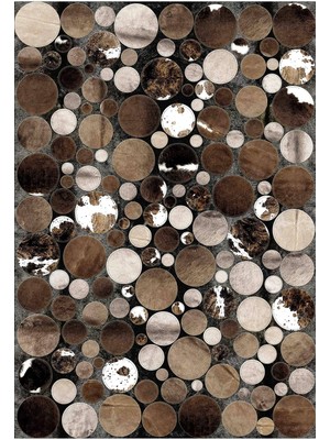 Viyana Home Dijital Baskılı Kaymaz Taban Yıkanabilir Modern Salon Halısı Mutfak Halısı Yolluk VH-HS-453