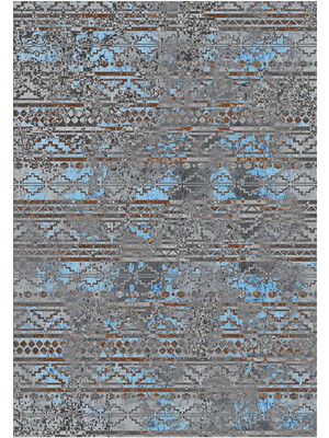 Viyana Home Dijital Baskılı Kaymaz Taban Yıkanabilir Modern Salon Halısı Mutfak Halısı Yolluk VH-HY-1272