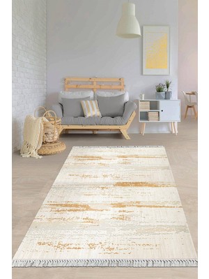 Viyana Home Dijital Baskılı Kaymaz Taban Yıkanabilir Modern Salon Halısı Mutfak Halısı Yolluk VH-HY-906