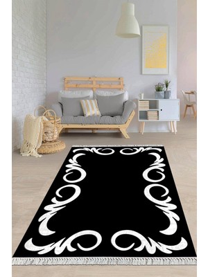 Viyana Home Dijital Baskılı Kaymaz Taban Yıkanabilir Modern Salon Halısı Mutfak Halısı Yolluk VH-HY-1017