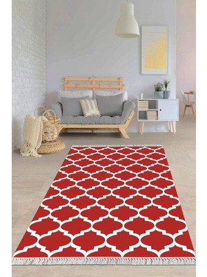 Viyana Home Dijital Baskılı Kaymaz Taban Yıkanabilir Modern Salon Halısı Mutfak Halısı Yolluk VH-HY-924