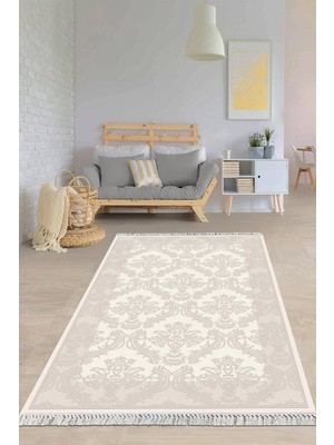 Viyana Home Dijital Baskılı Kaymaz Taban Yıkanabilir Modern Salon Halısı Mutfak Halısı Yolluk VH-HY-1092