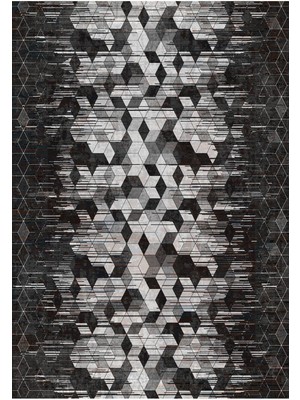 Viyana Home Dijital Baskılı Kaymaz Taban Yıkanabilir Modern Salon Halısı Mutfak Halısı Yolluk VH-HY-1283