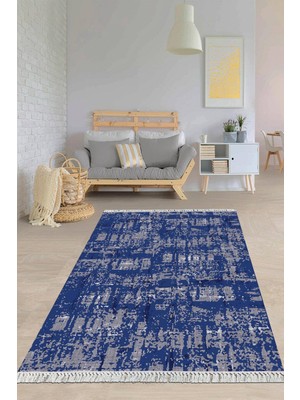 Viyana Home Dijital Baskılı Kaymaz Taban Yıkanabilir Modern Salon Halısı Mutfak Halısı Yolluk VH-HY-908