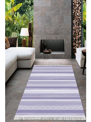 Viyana Home Dijital Baskılı Kaymaz Taban Yıkanabilir Modern Salon Halısı Mutfak Halısı Yolluk VH-HT-1009