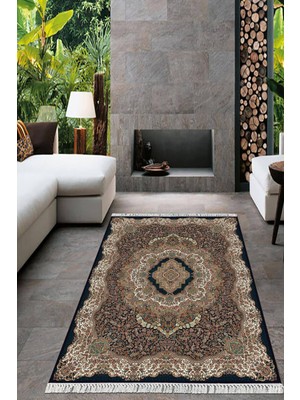 Viyana Home Dijital Baskılı Kaymaz Taban Yıkanabilir Klasik Salon Halısı Mutfak Halısı Yolluk Vh-Ht-37