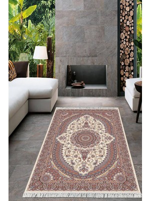 Viyana Home Dijital Baskılı Kaymaz Taban Yıkanabilir Klasik Salon Halısı Mutfak Halısı Yolluk Vh-Ht-51