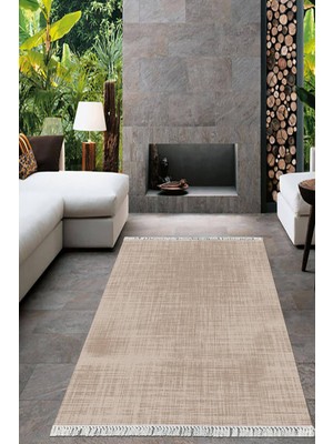 Viyana Home Dijital Baskılı Kaymaz Taban Yıkanabilir Sade Desen Salon Halısı Mutfak Halısı Yolluk Vh-Ht-11