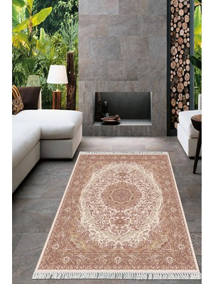 Viyana Home Dijital Baskılı Kaymaz Taban Yıkanabilir Klasik Salon Halısı Mutfak Halısı Yolluk Vh-Ht-55