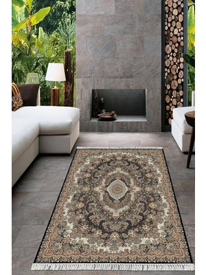 Viyana Home Dijital Baskılı Kaymaz Taban Yıkanabilir Klasik Salon Halısı Mutfak Halısı Yolluk Vh-Ht-56