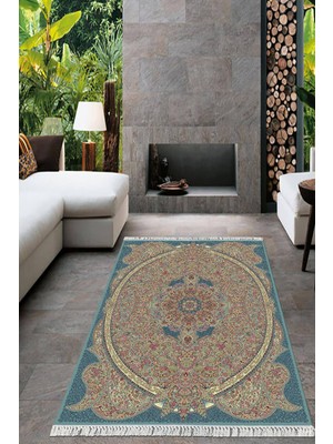 Viyana Home Dijital Baskılı Kaymaz Taban Yıkanabilir Klasik Salon Halısı Mutfak Halısı Yolluk Vh-Ht-66