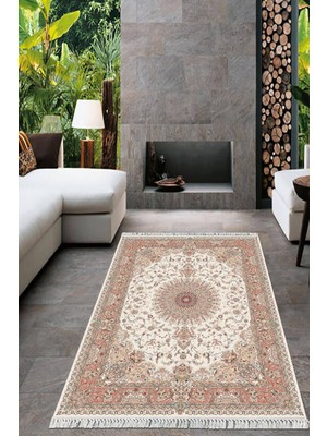 Viyana Home Dijital Baskılı Kaymaz Taban Yıkanabilir Klasik Salon Halısı Mutfak Halısı Yolluk Vh-Ht-46