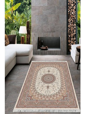 Viyana Home Dijital Baskılı Kaymaz Taban Yıkanabilir Klasik Salon Halısı Mutfak Halısı Yolluk Vh-Ht-54