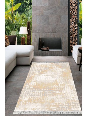 Viyana Home Dijital Baskılı Kaymaz Taban Yıkanabilir Sade Desen Salon Halısı Mutfak Halısı Yolluk Vh-Ht-86