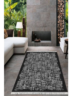 Viyana Home Dijital Baskılı Kaymaz Taban Yıkanabilir Modern Salon Halısı Mutfak Halısı Yolluk VH-HT-181