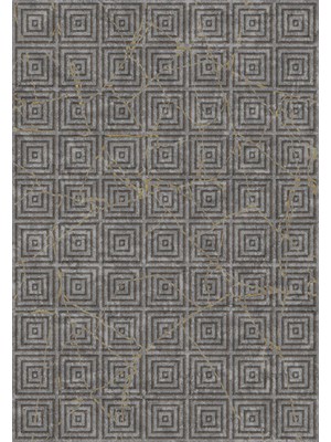 Viyana Home Dijital Baskılı Kaymaz Taban Yıkanabilir Sade Desen Salon Halısı Mutfak Halısı Yolluk VH-HT-412