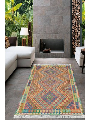 Viyana Home Dijital Baskılı Kaymaz Taban Yıkanabilir Modern Salon Halısı Mutfak Halısı Yolluk VH-HT-652