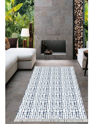 Viyana Home Dijital Baskılı Kaymaz Taban Yıkanabilir Modern Salon Halısı Mutfak Halısı Yolluk VH-HT-692