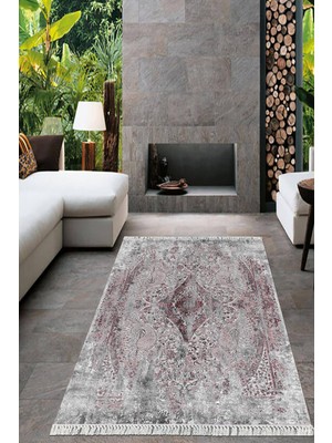 Viyana Home Dijital Baskılı Kaymaz Taban Yıkanabilir Modern Salon Halısı Mutfak Halısı Yolluk VH-HT-935