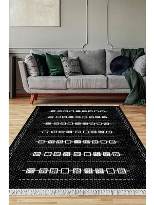 Viyana Home Dijital Baskılı Kaymaz Taban Yıkanabilir Salon Halısı Mutfak Halısı Yolluk VH-SD-1013