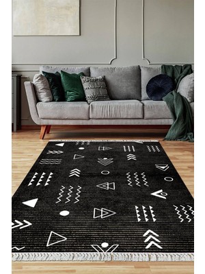 Viyana Home Dijital Baskılı Kaymaz Taban Yıkanabilir Salon Halısı Mutfak Halısı Yolluk VH-SD-1152