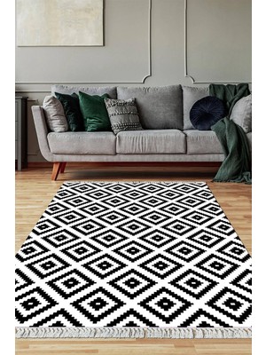 Viyana Home Dijital Baskılı Kaymaz Taban Yıkanabilir Salon Halısı Mutfak Halısı Yolluk VH-SD-718