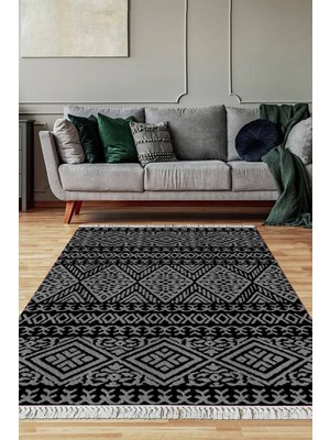 Viyana Home Dijital Baskılı Kaymaz Taban Yıkanabilir Salon Halısı Mutfak Halısı Yolluk VH-SD-840