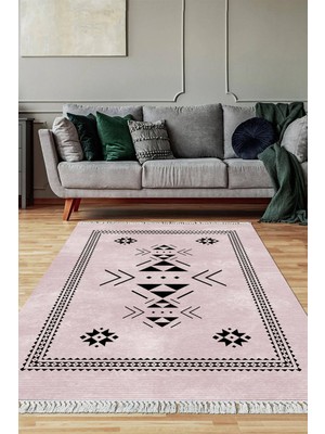 Viyana Home Dijital Baskılı Kaymaz Taban Yıkanabilir Salon Halısı Mutfak Halısı Yolluk VH-SD-859