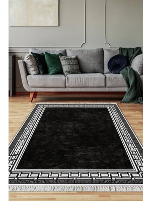 Viyana Home Dijital Baskılı Kaymaz Taban Yıkanabilir Salon Halısı Mutfak Halısı Yolluk VH-SD-866