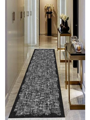 Viyana Home Dijital Baskılı Kaymaz Taban Yıkanabilir Modern Salon Halısı Koridor Halısı Yolluk VHU-HT-181