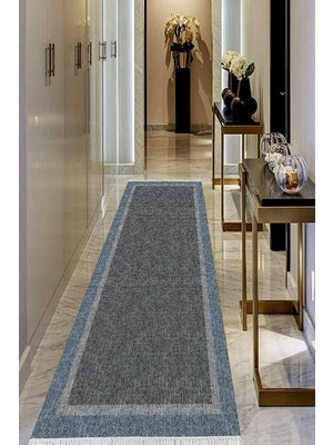 Viyana Home Dijital Baskılı Kaymaz Taban Yıkanabilir Modern Salon Halısı Koridor Halısı Yolluk VHU-HT-231